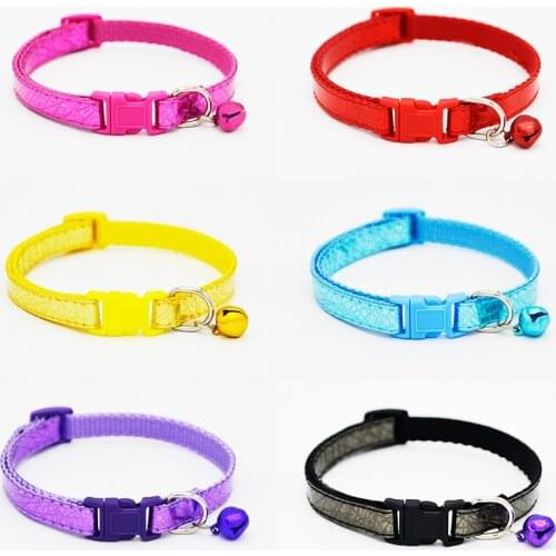 Delicate Safety Casual Nylon Dog Collar Neck Strap Fashion Adjustable Camo Bell Pet Dog Collar Hot Sale