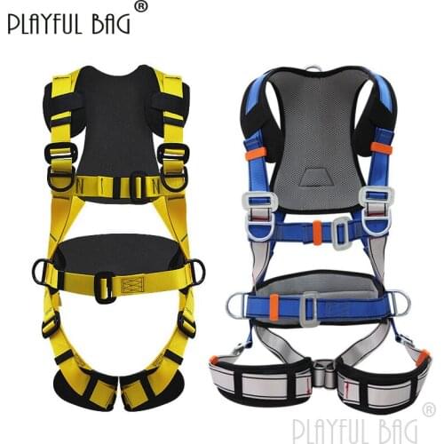 PB Playful bag Full body five point seat belt Waist and back protect style Safety belt for aerial work Protect equipment ZL112