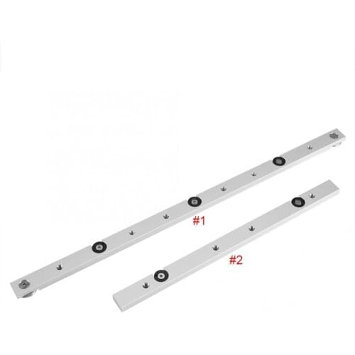1Pcs 30cm/45cm Universal Aluminium Alloy T-track Miter Bar Slider Table Saw Gauge Rod Woodworking Tool Adjustable Sliding Runner