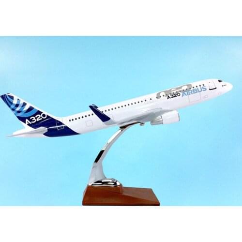 1/100 36cm Airbus A320NEO Airplane Model Toys Airlines Aircraft Diecast Plastic Alloy Plane Gifts Kids Adult Souvenirs Airliner