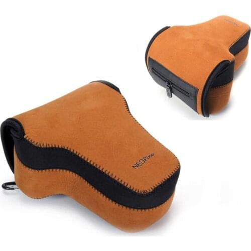 Neoprene Camera bag inner case pouch for Canon EOS M50 M5 M-50 with EF-M 18-150 55-200mm lens insert protector cover