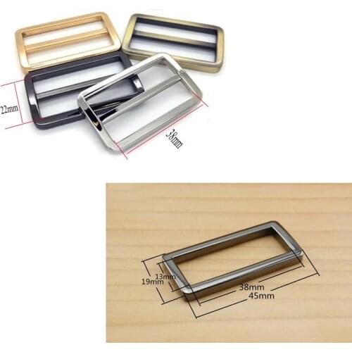 1 1/2" (38mm) triglide slider & buckle for adjustable straps