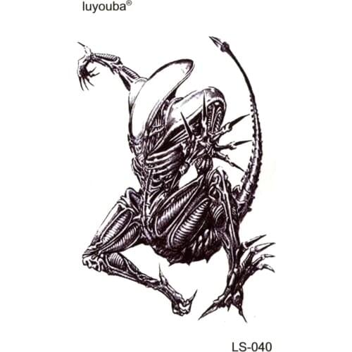 50pcs Shaped warrior waterproof temporary tattoos sticker body feminino fake tattoo henna tatoo men stickers