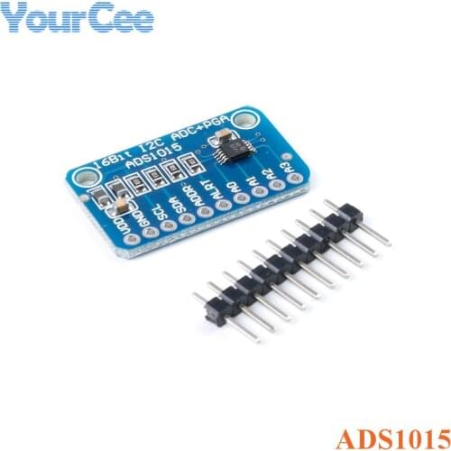 ADS1015 Ultra Small ADC 12-bit ADC Module Analog to Digital Converter Development Board Module 2-5.5v for Arduino