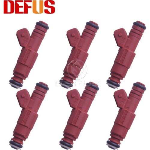 DEFUS 6PCS OEM 0280155735 Fuel Injector For Fo-rd AEROSTAR 1997 EXPLORER 1997~1998 RANGER 1997 4.0L V6 High Quality NEW Bico