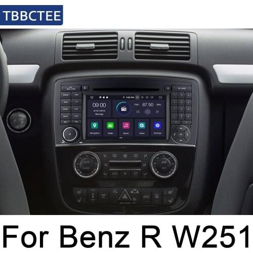For Mercedes Benz R CLASS W251 R280 2006~2014 NTG Car Android GPS Navigation Multimedia system Bluetooth Radio WIFI Amplifier