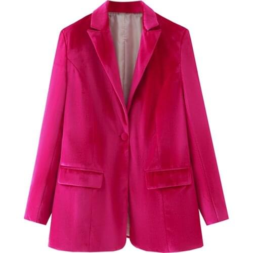 Женские бархатные пиджаки HOWHONEST China At AliExpress