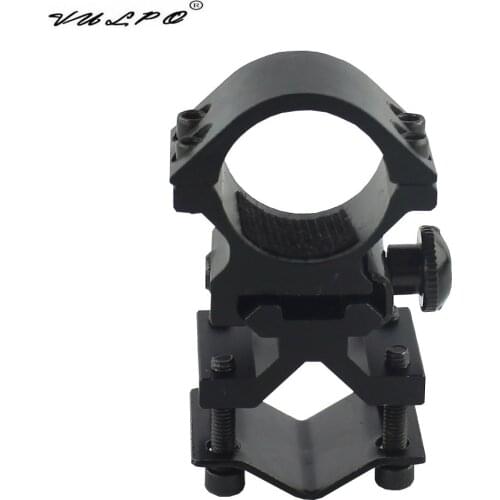 VULPO K185 Sight Scope Mount 25.4mm Ring Mount Universal Pipe Clamp Airsoft Rifle Laser Light Flashlight Torch Adapter