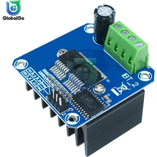 Double BTS7960 B BTS7960B 43A H-Bridge High Power Motor Driver Module Board For Arduino For MCU Smart Car Robot