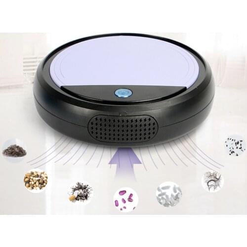 Smart USB Rechargeable Cleaning Sweeping Machine One-Click Cleaning Dry Wet Anti-Collision Sweeping Vacuum Robot