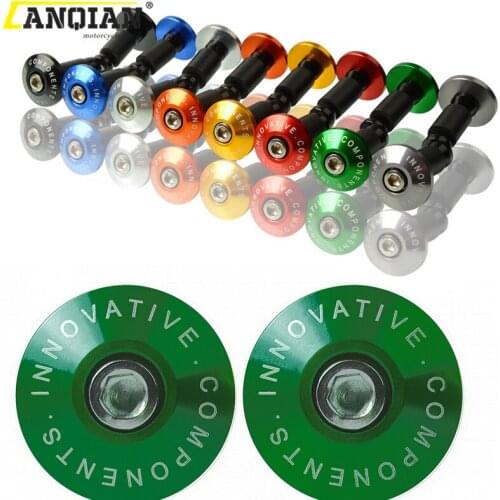 Universal Motorcycle handlebar cap handle bar ends slider plug grips for KAWASAKI NINJA250/300R Z250/Z300/VERSYS 300X Ninja 250