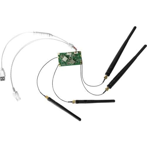 VONETS VM5G 1200M Dual-band Wifi Module for Elevator Monitoring Drone HD Video Transmission Wireless Bridge Wireless to Wired