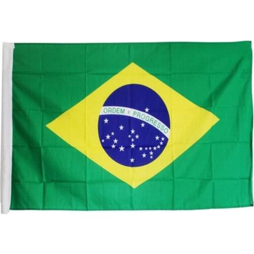 High quality Brazilian Flag Polyester the Brazil National flag Flag of Brazil 90x150cm