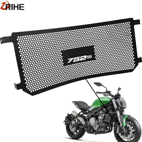 For benelli 752s 2018-2019 Motorcycle Radiator Grille Guard Cover Motorbike CNC Aluninum Water Tank Protector 752 S 2018 2019