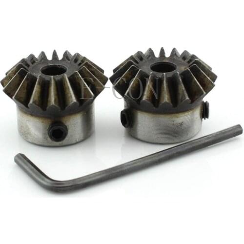 1pcs 1.5M16T 7mm Width Metal Umbrella Tooth Bevel Gear Helical Motor Gear 16 Tooth 6mm/8mm/10mm Bore
