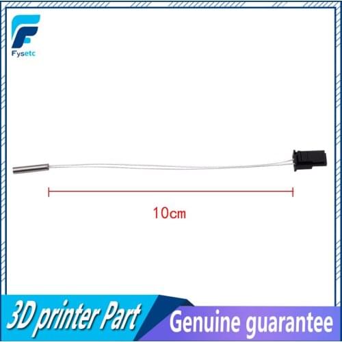 1PC PT100 Temperature Sensor Cable Up To 400 Degree Molex Connector For Ultimaker 2 V6 Chimera Lite6 Hotend 3D Printer