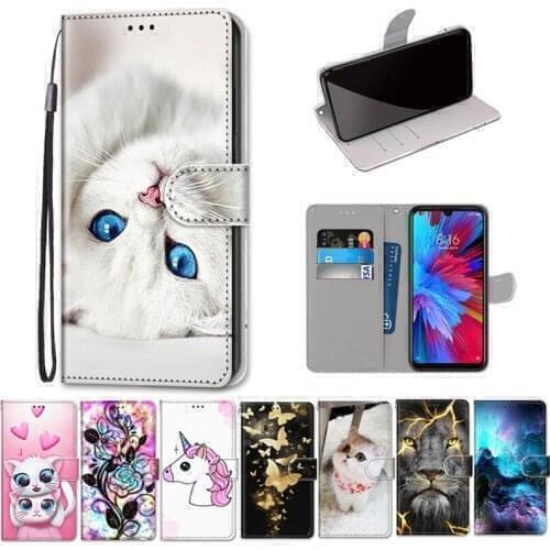 Case For Alcatel 3X 5058y 3L 5034D Cover Alcatel 3 5052Y 5052D 2018 1 5033D 1s case Flip leather Cartoon Card slot wallet case