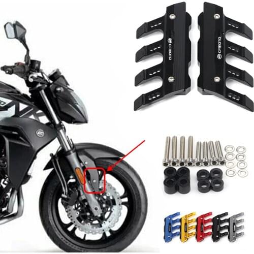 For CFMOTO 250NK CF250 CF250NK 400NK 150NK CF400 CF125 CF150 Motorcycle Mudguard Front Fork Protector Guard Fender Slider