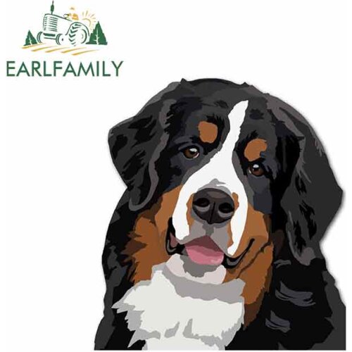 EARLFAMILY 13cm x 12.1cm for Rottweiler Dog Car Stickers JDM Vinyl Air Conditioner RV VAN Fine Decal Car Accessories Graphics