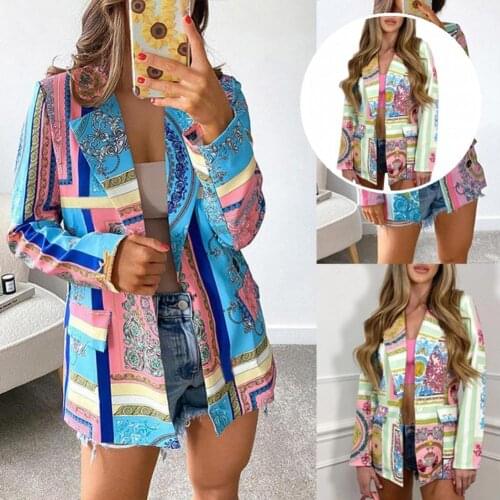 Suit Coat Decor Pockets Unique Casual Decor Pockets Single Button Suit Coat