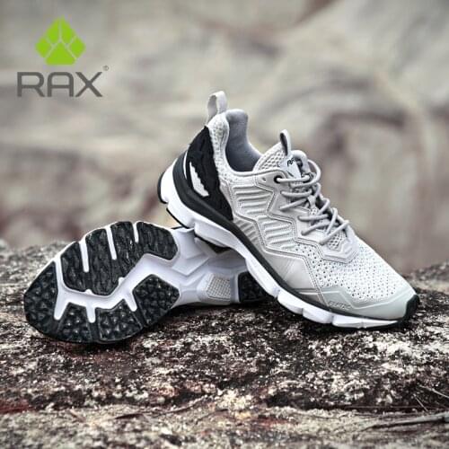 RAX Mens Breathable Running Shoes Trainning Sneakers Outdoor Sports Sneakers For Men Lightweight Athletic Running Shoes Footwear