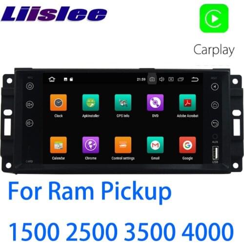 LiisLee Car Multimedia GPS Audio Radio Stereo For Dodge Ram Pickup 1500 2500 3500 4000 DS DJ D2 Original Style Navigation NAVI