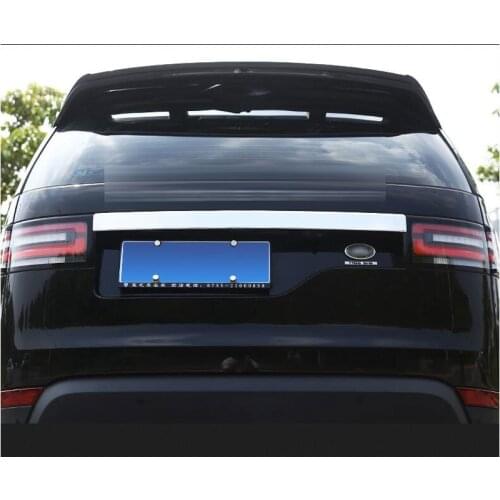 New!! Shiny Polish ABS Material Rear Trunk Slying For Discovery 5 2017 1 Pc