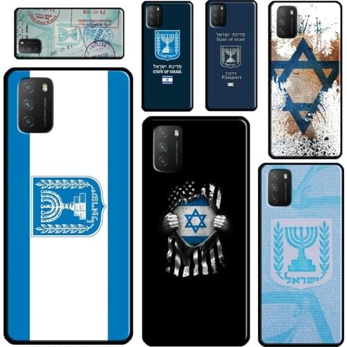 Israel Passport For POCO X3 Pro F2 F3 M3 Case For Xiaomi Mi 11 Ultra Note 10 Lite Mi A3 9T 10T Pro Cover