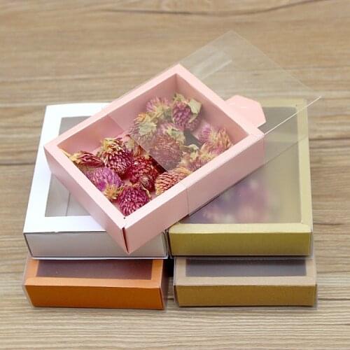 Clear /frost cover paper Window Box1Lot =10box +10 pcs inner Card White Necklace jewley earring set package box with window