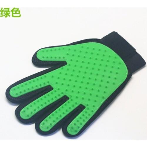 Pet removal Large floating dog Hair removal comb Anti-biting Massage Gloves Cats Bathing brush Cat supplies