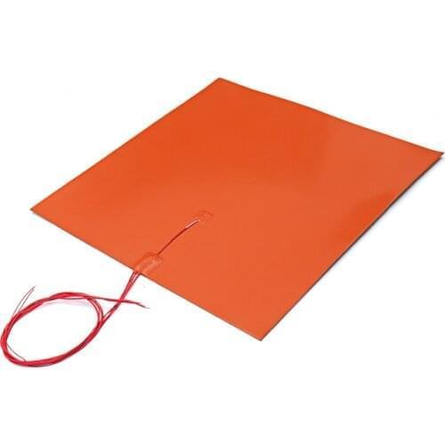 400x400mm 110v 800w Silicone Heated Pad 3D Printer Heater Bed with 3M Adhesive, NTC 100K