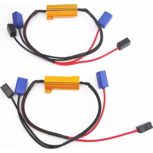 Yushuangyi 2 Pcs H1 H3 LED Head light Bulbs No Error Load Resistor No Flickering Decoder