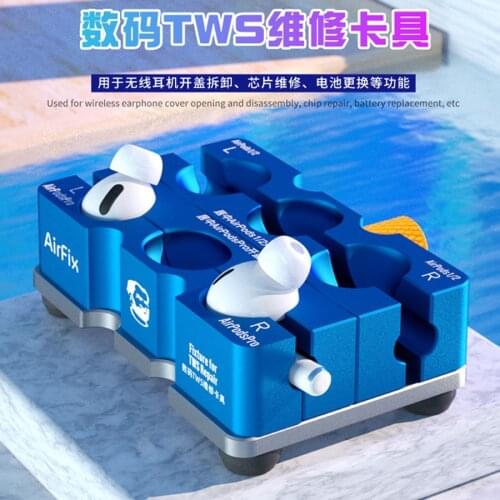 MECHANIC Earphone Repair Clip Cover Opening Fixture for AirPods 1/ 2/ PRO Shell Removal Headphone Repair Alignment Holder Clamp