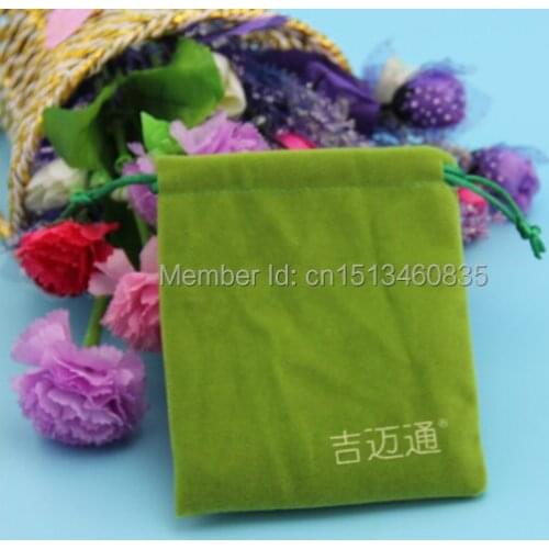 100pcs/lot HIgh quality velvet jewelry bag/pouch for accessories/gift/Iphone 5s ,Size can be customized,Various colors,wholesale