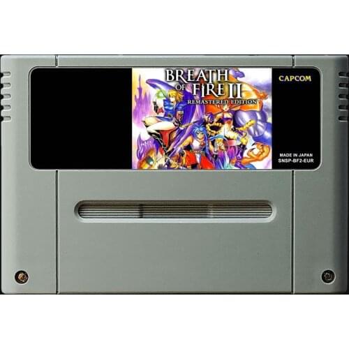 16Bit Games ** breath of fire 2 remastered edition ( PAL EUR Version!! )