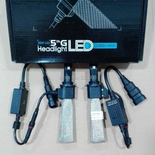 20sets/Lot G5 High Quality 20W Car LED Headlight Kit H7 H8 H9 H10 H119005 9006 H16