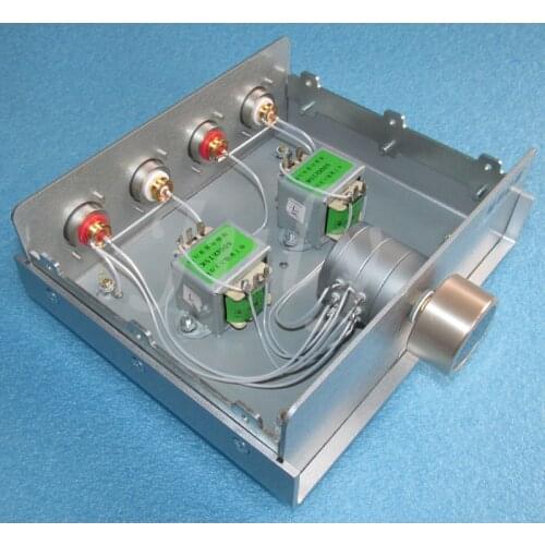 600:15K passive front stage, pure silver wire welding, EIZZ stepping volume potentiometer, Germany containing silver solder