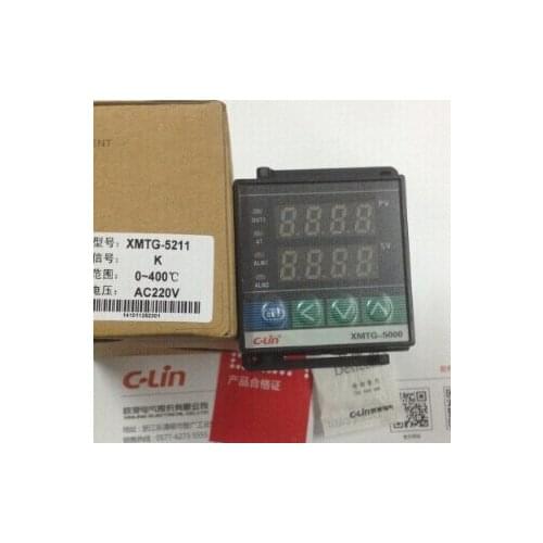 C-linTemperature Controller XMTG-5211 AC220V type k 0-400 Digital thermostat display