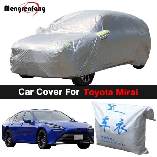 Full Car Cover For Toyota Mirai Auto Outdoor Anti-UV Sun Shade Rain Snow Ice Dust Prevent Cover