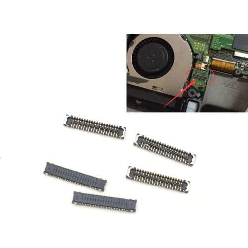 Flex Cable Clip Ribbon Socket Motherboard To Game Card Slot Earphone Socket for Nintendo Switch Console
