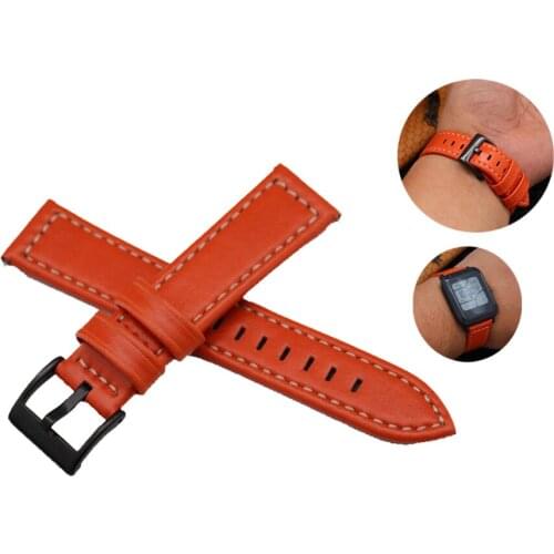 Leather Watch Strap for Xiaomi Huami Amazfit Bip BIT Youth Smart Watch Replace Watch Band Bracelet for Amazfit Bip Correa