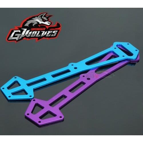 HSP 1:10 Metal Floor Plate purple/blue 03002 03990 for 94103/94123