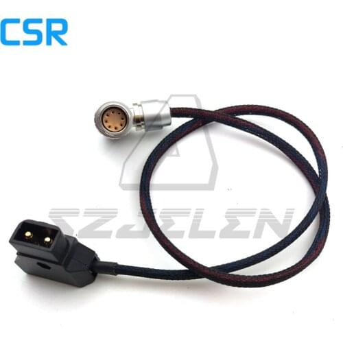 Camera ARRI ALEXA mini power cable, 8 pin plug to D-TAP , Use gauze wire, more light 0.5 meters