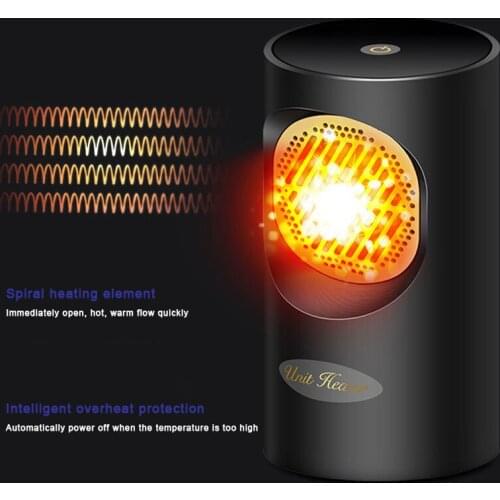 Mini hand warmer Stove Heater Fan Desktop Electric Household Radiator Warmer Heater Machine Winter 220V 400W Heating Warmer