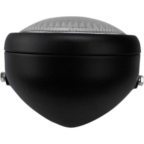 Retro motorcycle headlight modification for GN125 black shell round headlight