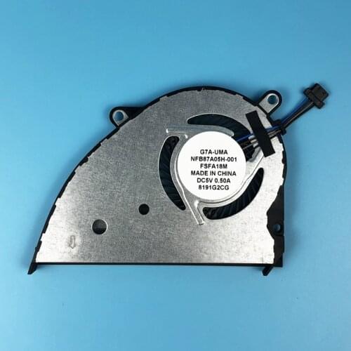 New Original Laptop CPU Fan For HP 14-ce 14-ce1004tx 14-ce1006tx Notebook Cooler L26368-001 G7A-UMA NFB87A05H-001 FSFA18M DC5V