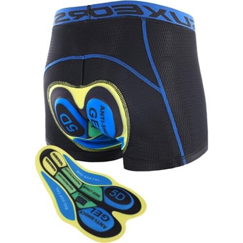 2020 Upgrade Cycling Shorts Men Women Cycling Underwear 5D Gel Pad Shockproof Cycling Underpants Bicycle Shorts Bike Underwear