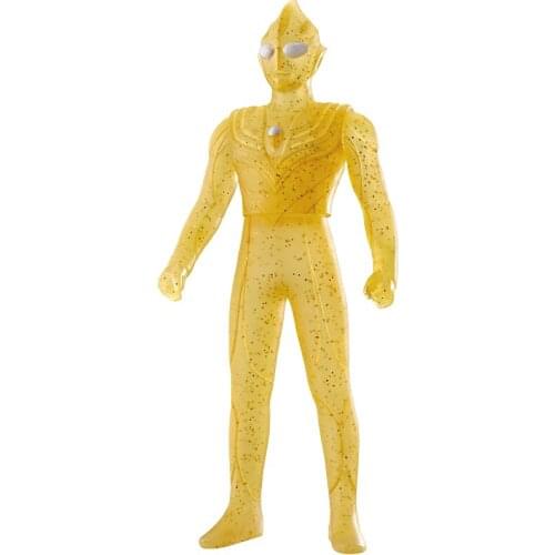 Bandai Genuine Tiga Shining Shape Ultraman Soft Doll EX Series Approximately 14CM Height Childrens Figure