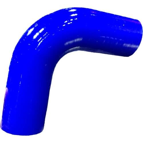 Universal Blue 1" 25mm/1.2'' 30mm/1.4'' 35mm/1.6'' 40mm/1.8'' 45mm 45 Degree Elbow Silicone Hose Pipe Intercooler Intake pipe