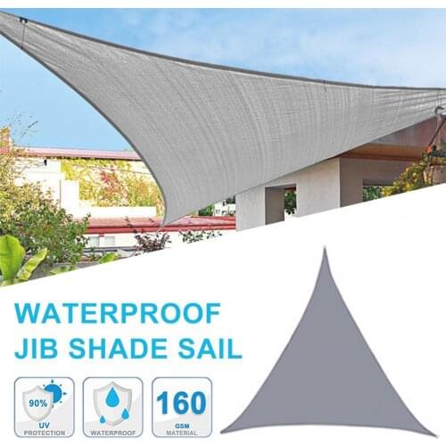 Shade Canvas UV Block Shade Sail Wide Application Canvas Waterproof Foldable Shade Canvas for Travel